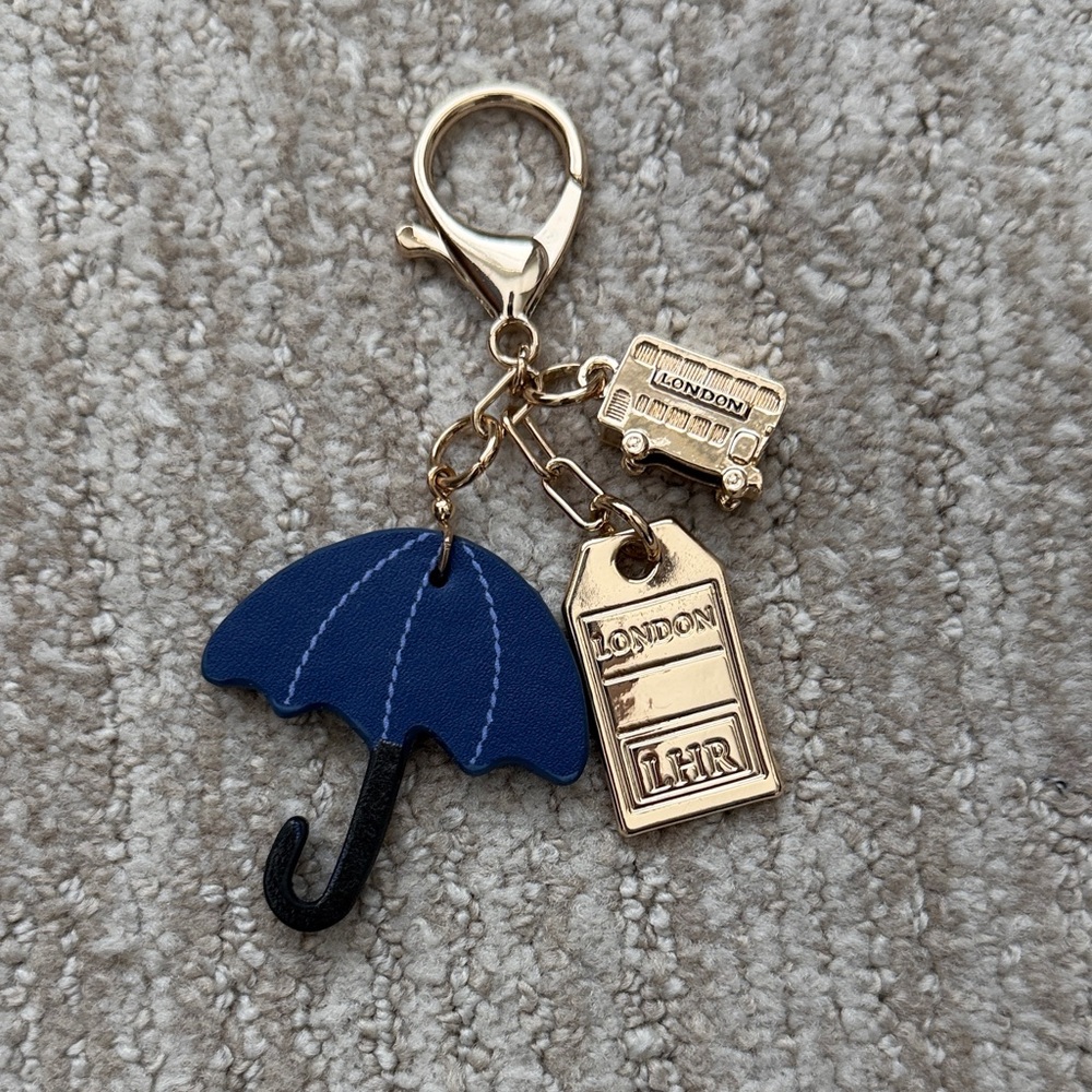 Anthropologie London Purse Charm